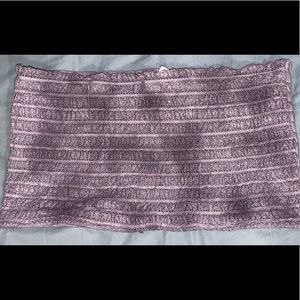 Bandeau Style Crop Top